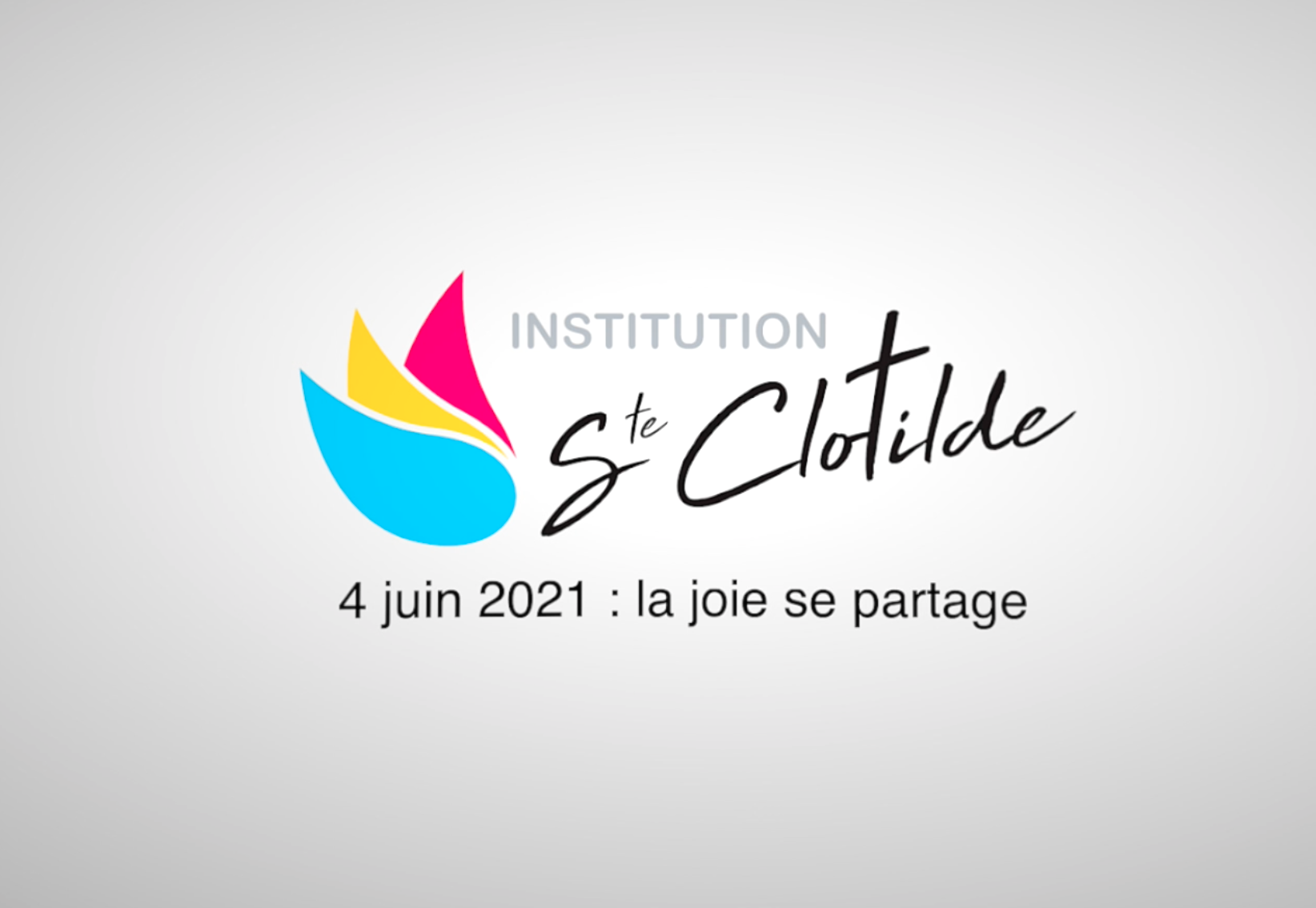 Vidéo de présentation de l'institution Sainte Clotilde
